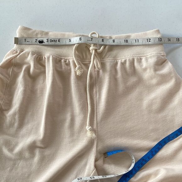 L*Space Livin' is Easy Long Sleeve Pullover Crop Top & Jogger Set in Beige - Picture 14 of 16